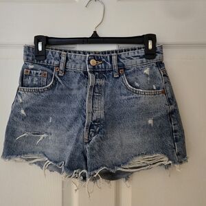 Zara Denim Shorts Size 2
